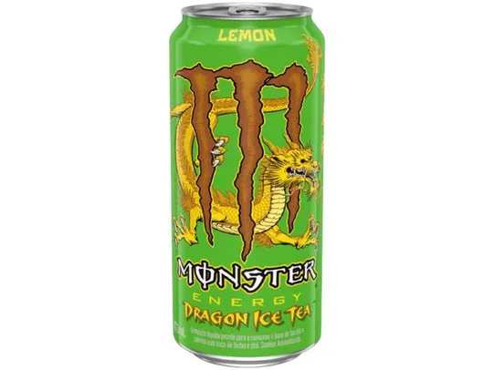 [APP] [5un] Monster Dragon Ice Tea - Limão 473ml - R$ 5.19un