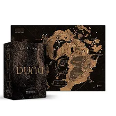 Box Duna: Primeira Trilogia + Mapa Arrakis Capa dura