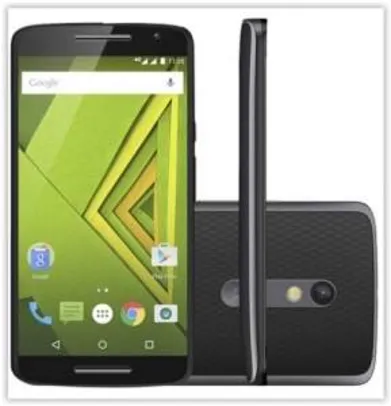 Saindo por R$ 989: [Submarino] Smartphone Motorola Moto X Play Dual Chip Desbloqueado Android 5.1 Tela 5.5" 16GB 4G Câmera 21MP e Processador Octa-core- Preto por R$ 989 | Pelando