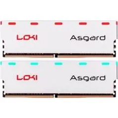 Memória ram 16GB Loki Asgard 3200mhz RGB Branca (DDR4)