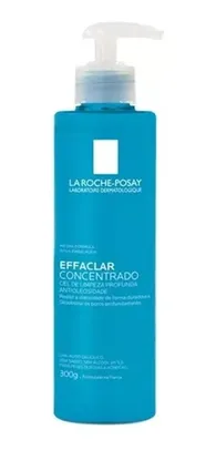 [2 unidades] Gel De Limpeza La Roche Posay Effaclar Concentrado 300mg