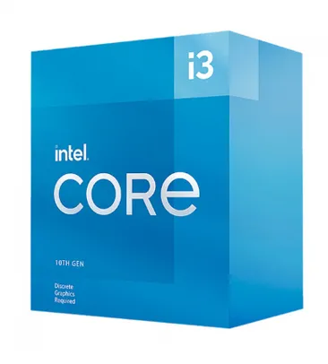 Processador Intel Core i3 10105F 3.7GHz (4.4GHz Turbo), 10ª Geração, 4-Cores 8-Threads, LGA 1200, BX8070110105F