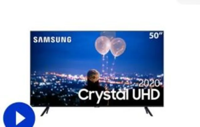 Smart TV LED 50" UHD 4K Samsung | R$ 2.370