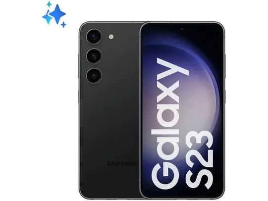 [Magalu BR/Moedas R$2494] Smartphone Samsung Galaxy S23 256GB Preto 5G 8GB RAM 6,1” Câm Tripla + Selfie 12MP - AliExpress 