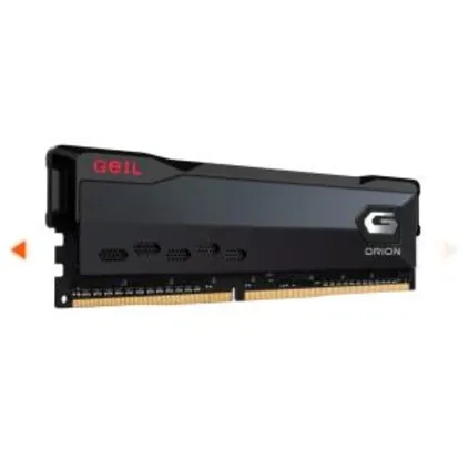 Memória DDR4 Geil Orion, 8GB, 3200MHz, Black - R$260