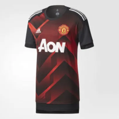 Camisa Adidas Manchester United Authentic Pré-Jogo 1 - R$159,99