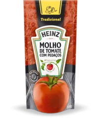 Molho de Tomate Tradicional Heinz 340g 