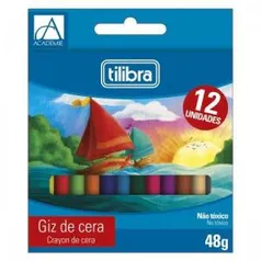 (Frete Prime) Giz de cera - R$ 1,70 - Tilibra - 48g - Max 5 un.