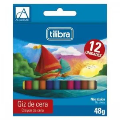 (Frete Prime) Giz de cera - R$ 1,70 - Tilibra - 48g - Max 5 un.