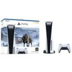 Console PlayStation 5 Standard Edition Branco + God Of War Ragnarök + Controle Sem Fio Dualsense Br