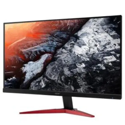 Monitor Gamer Acer LED, 27´ 165Hz, 1ms, Preto/Vermelho - KG271 | R$1.560