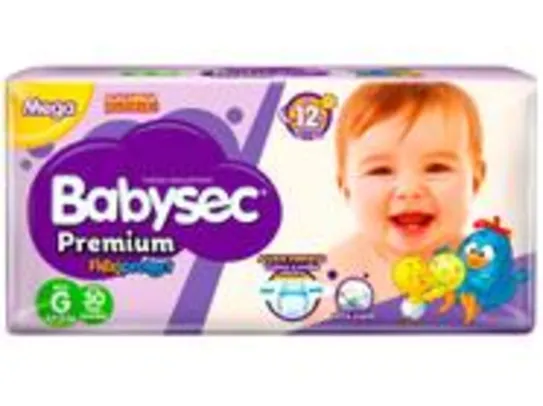 [Leve 4 Pague 3] Fralda Babysec Premium Galinha Pintadinha | Unidade R$26,92 cada