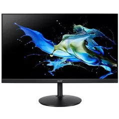 [AME SC R$322]Monitor ACER CB242Y 23.8 Ajuste Pivô Rotação 75HZ IPS FHD DP/HDMI