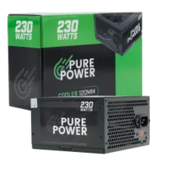 Fonte Pure Power, 230W, Black, PP-PSU1-230W