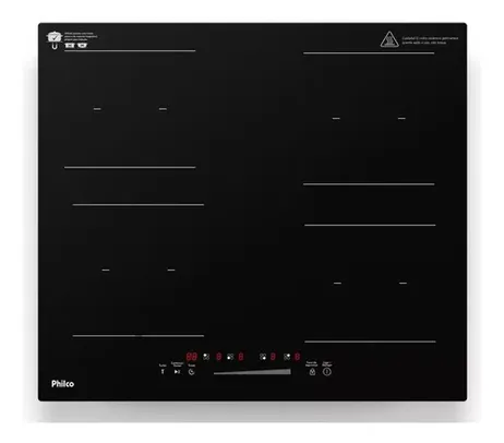 Cooktop De Indução Philco Pctq1 Função Turbo