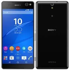 [EFACIL] Smartphone Xperia C5 Dual Chip Preto Tela 6" 4G+WiFi Android 5.0 13MP 16GB - Sony POR R$1460