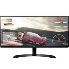 Monitor LG 29 Full HD IPS LED UltraWide 21:9 HDMI Preto - 29UM68-P - R$ 1000