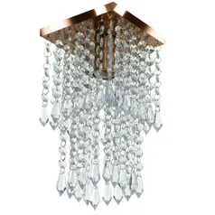 Lustre Plafon De Cristal Acrilico Spark Cobre Maravilhoso