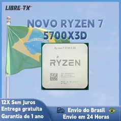 [BRASIL] Processador Ryzen 7 5700X3D CPU Soquete AM4