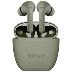 Fone de Ouvido Defunc True Mute, Bluetooth, com Estojo de Carregamento, À Prova d'Água, Verde - D4253