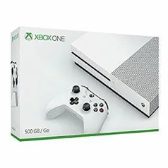 Console Microsoft Xbox One S 500GB Branco - R$1661