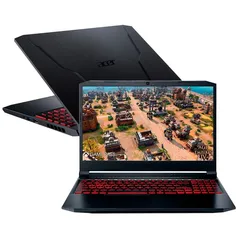 Notebook Gamer Acer Nvidia Geforce Gtx 1650 Core I5-11400h 8gb 256gb Ssd Tela Full Hd 15.6 Windows 1