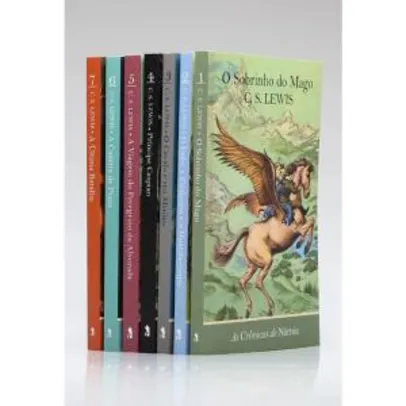 Coleção Completa As Crônicas de Nárnia | 7 Livros | C. S. Lewis | R$ 45