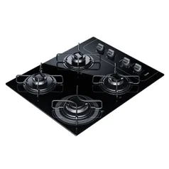 Cooktop Consul 4 Bocas Vidro Preto Chama Rápida Bivolt CD060AEUNA