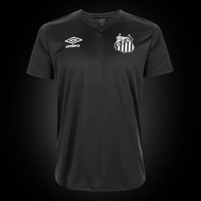 Camisa Santos Black Edição Limitada 21/22 s/n° Torcedor Umbro Masculina