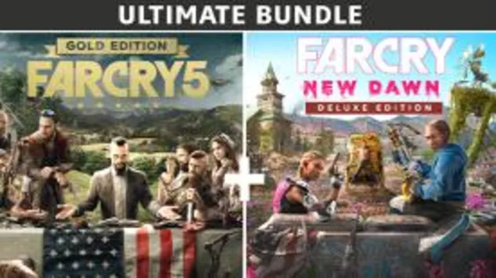 Far Cry 5 Gold Edition Far Cry New Dawn Deluxe Edition Bundle | R$65