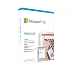 Microsoft 365 Personal, 12 Meses - QQ2-01386 - Mídia Física