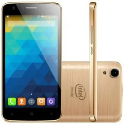 Smartphone Qbex X-Gold 16GB W509 Desbloqueado Dourado - R$219