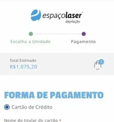 Depilação a laser com 60% off em qualquer área na Espaçolaser