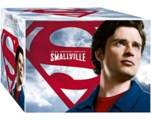 [Shoptime] DVD - Coleção Completa Smallville - As 10 Temporadas (60 Discos) - R$175