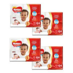 Fraldas Huggies Supreme 4pct por R$ 157,41 (M, XG e XXG)