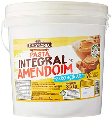 Pasta Integral De Amendoim Balde 3,5Kg