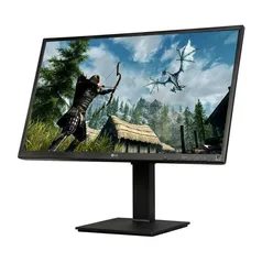 Monitor Gamer LG LED 23.8 FHD IPS 60Hz 5ms VGA HDMI DP Pivot - 24BL550J