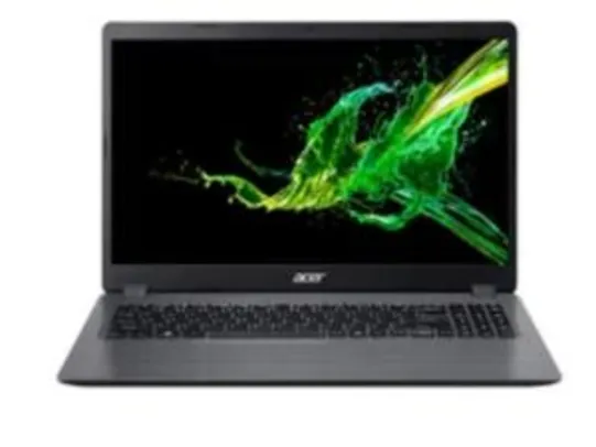 Notebook Acer Aspire 3 A315-54-56JC Intel Core I5 10ºGer 8GB RAM 1TB HD 128GB SSD 15,6' Win 10 | R$3.255