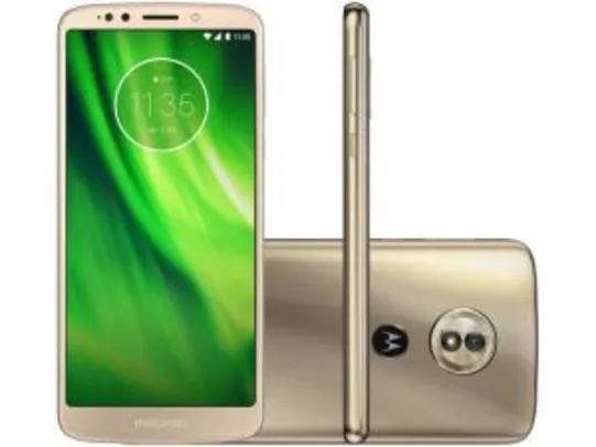 Smartphone Motorola Moto G6 Play 32GB Ouro 4G - 3GB RAM por R$ 630
