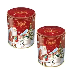 Compre 1 e Leve 2 Mini Cookies Lata Natal 100g Santa Edwiges 