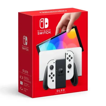 Foto do produto Console Nintendo Switch Oled 64GB - Branco