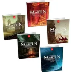 [Submarino] Kit Livros - Game of Thrones - Livros 1,2,3,4 e 5 - R$56,62