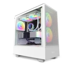 Gabinete NZXT H5 Flow RGB Edition, Mid Tower, ATX, Lateral em Vidro Temperado-R1