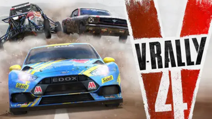 Chave STEAM do jogo V-Rally 4 por US$ 1 (em torno de 5 reais) (Win PC)