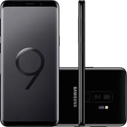 Smartphone Samsung Galaxy S9+ Dual Chip Android 8.0 Tela 6.2" Octa-Core 2.8GHz 128GB 4G Câmera 12MP Dual Cam - Preto | R$2.181