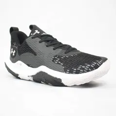 Tênis Under Armour Spawn 3 Black White