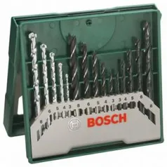 Kit de Brocas X-Line Com 15 Peças - R$27,34