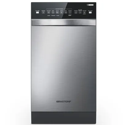 Lava-Louças 10 Serviços Brastemp Cor Inox com Ciclo Pesado   - BLF10BR