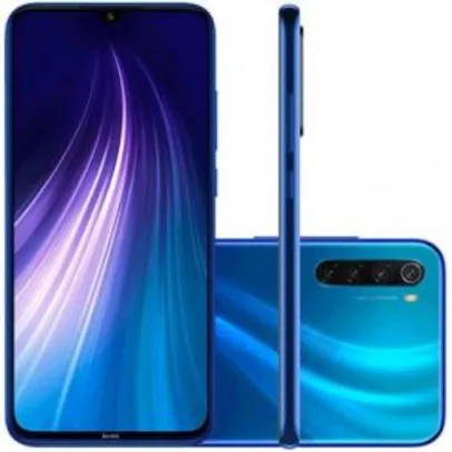 Smartphone Xiaomi Redmi Note 8 64GB Versão Global Desbloqueado - Azul