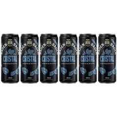 Cerveja Baden Baden Cristal Pilsen Lata 350ml - 6 Unidades